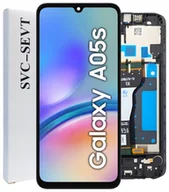 Części serwisowe do telefonów - ORYGINAŁ WYŚWIETLACZ LCD SZYBKA DOTYK DO SAMSUNG GALAXY A05S RAMKA SM-A057F - miniaturka - grafika 1