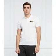 Koszule męskie - EA7 Polo | Regular Fit - miniaturka - grafika 1
