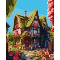 Malowanie po numerach - Ideyka Malowanie po numerach - Dom wróżek 40x50cm - miniaturka - grafika 1