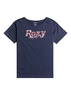 ROXY Podstawowa koszulka dziewczęca niebieska 6 - Koszulki dla dziewczynek - miniaturka - grafika 1