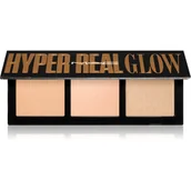 Rozświetlacze do twarzy i ciała - MAC Cosmetics Hyper Real Glow Palette Shimmy Peach - miniaturka - grafika 1