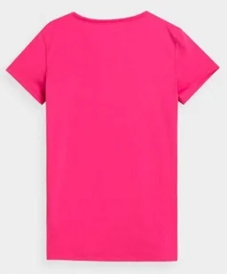 Koszulka damska funkcyjna 4F różowa H4L22 TSDF352 54S-2XL - Bluzki damskie - miniaturka - grafika 1