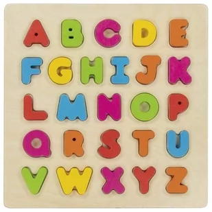 Goki Puzzle ABC 3D do układania 57696 - Układanki dla dzieci - miniaturka - grafika 1