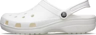 Klapki i japonki męskie - Crocs Klapki Crocs Classic Clog White 10001-100 46-47 - miniaturka - grafika 1