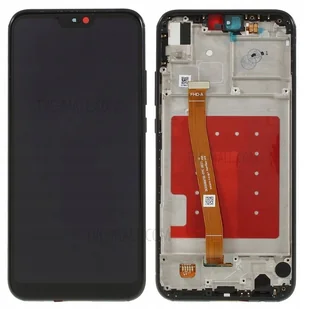 Nowy Lcd Ekran Huawei P20 Lite Ane-Lx1, Ane-Lx2, Ane-Lx3 Z Ramką Czarny - Części serwisowe do telefonów - miniaturka - grafika 1