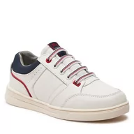 Buty dla chłopców - Sneakersy Mayoral 45569 White Red 18 - miniaturka - grafika 1
