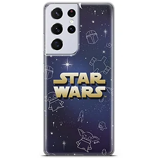 ERT GROUP etui na telefon Samsung S21 ULTRA, case oryginalny i oficjalnie licencjonowany przez Star Wars, wzór Baby Yoda 022, optymalnie dopasowane, plecki z TPU - Etui i futerały do telefonów - miniaturka - grafika 1