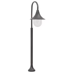 vidaXL Lampa ogrodowa na słupku, 120 cm, E27, aluminium, kolor brązu - Lampy ogrodowe - miniaturka - grafika 1