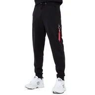 Spodnie sportowe męskie - Spodnie Alpha Industries X-Fit Cargo 15832403 - czarne - miniaturka - grafika 1