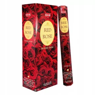 Hem Kadzidełka Red Rose Czerwona Róża 120szt. DDC9-98000 - Kadzidła i dodatki - miniaturka - grafika 1