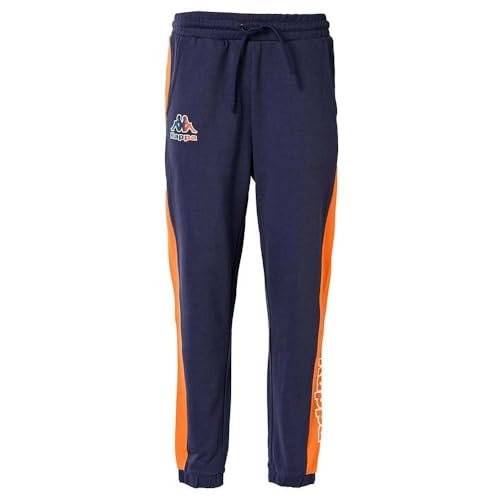 Kappa Folio, Spodnie, Niebieski/Pomarańczowy, 2XL, Męskie