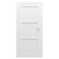 Drzwi wewnętrzne - Skrzydło łazienkowe Balance D0 80 lewe biały - miniaturka - grafika 1