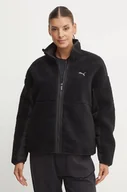 Kurtki damskie - Puma kurtka dwustronna damska kolor czarny zimowa 626488 - miniaturka - grafika 1