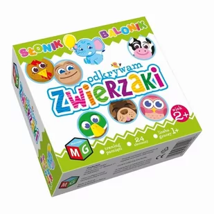 MULTIGRA Odkrywam Zwierzaki: Słonik Balonik  MG1126 - Gry planszowe - miniaturka - grafika 1
