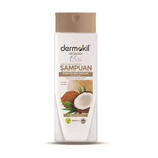 Dermokil Natural Hair szampon do włosów suchych Coconut 400ml - Szampony do włosów - miniaturka - grafika 1