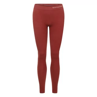 Bielizna sportowa damska - Damskie legginsy termoaktywne Fjord Nansen Oxiva Merino oaky red - S/M - grafika 1