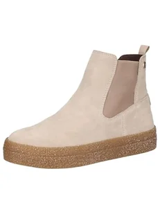 Caprice Damskie ciepłe buty 9-26302-43, modne kozaki, piaskowy zamsz, 36 EU, Sand Suede, 36 EU - Kozaki damskie - miniaturka - grafika 1