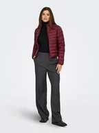 Kurtki damskie - ONLY Kurtka pikowana w kolorze bordowym - miniaturka - grafika 1