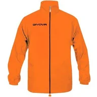 Moda i Uroda OUTLET - Givova, Kurtka przeciwdeszczowa męska, Basico fluo, rozmiar L - miniaturka - grafika 1