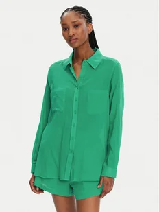 Seafolly Koszula Breeze 55428-TO Zielony Regular Fit - Koszule damskie - miniaturka - grafika 1
