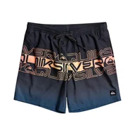 Spodenki męskie - Męskie Szorty QUIKSILVER WORDBLOCK 17 M JAMV EQYJV04005-KVJ6 – Czarny - miniaturka - grafika 1