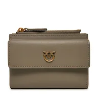 Portfele - Duży Portfel Damski Pinko Compact Wallet . 103612 A0F1 Szary - miniaturka - grafika 1