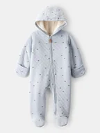 Pajacyki dla niemowląt - carter's Kombinezon w kolorze błękitnym - miniaturka - grafika 1