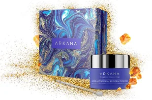 ARKANA Amber And Hyaluron Re-Derm Energizer Redermalizujący Krem z Kwasem Bursztynowym i Hialuronowym 50 ml - Kremy do twarzy ARKANA Amber And Hyaluron Re-Derm Energizer Redermalizujący Krem z Kwasem Bursztynowym i Hialuronowym 50 ml - Kremy do twarzy - miniaturka - grafika 1