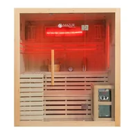 Sauny - Sauna sucha fińska piec 6 KW Harvia BC60 + kamień solny 180X160X200CM MO-EA4S Mazur - miniaturka - grafika 1