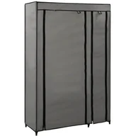 Szafy - Grafitowa Szafa Tekstylna Na Ubrania T4-L36 - miniaturka - grafika 1