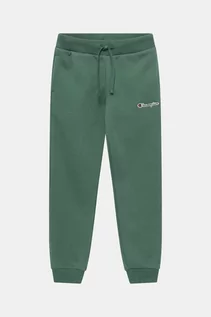 Spodnie męskie - CHAMPION Spodnie dresowe - Zielony ciemny - Chłopiec - 102-107 CM(104CM) - grafika 1