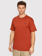 Koszulki męskie - Vans T-Shirt Mn Off The Wall Clasic VN0A49R7 Pomarańczowy Comfort Fit - miniaturka - grafika 1
