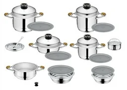 Zestaw naczyń Uniwersal - Zestawy garnków i patelni Zestaw naczyń Uniwersal - Zestawy garnków i patelni - miniaturka - grafika 1