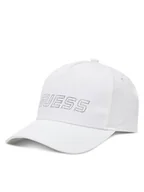 Czapki damskie - Guess Czapka z daszkiem V5GZ01 WO08O Biały - miniaturka - grafika 1