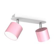 Lampy sufitowe - Milagro Lampa sufitowa DIXIE PINK 2xGX53 MLP7610 - miniaturka - grafika 1