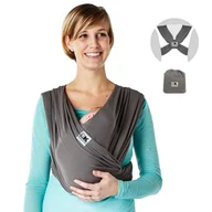 Chusty do noszenia dzieci - BABY K'TAN Chusta BABY KTAN BREEZE Charcoal Rozmiar XS BKBC-BREEZE-CH-XS - miniaturka - grafika 1