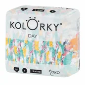 Pieluchy - KOLORKY DAY pędzle S 3 6 kg 25 szt. - miniaturka - grafika 1