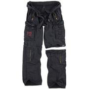 Odzież robocza - Surplus Spodnie Trekkingowe Royal Outback 2w1 Czarne - 4XL - miniaturka - grafika 1
