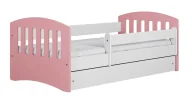 Łóżka dla dzieci i młodzieży - Łóżko dla dziewczynki z szufladą mix 80x180 L1-T36 - miniaturka - grafika 1