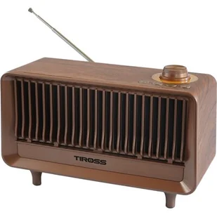 TIROSS TS464 Analogowe Przenośne Brązowy - Radia - miniaturka - grafika 1