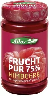 Allos Skład: maliny* (55%), zagęszczony sok z agawy*,... 4016249282813 - Dżem - miniaturka - grafika 1