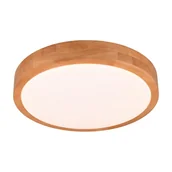 Lampy sufitowe - Jasnobrązowa lampa sufitowa LED ø 40 cm Iseo – Trio - miniaturka - grafika 1