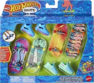 Samochody i pojazdy dla dzieci - Hot Wheels Skate Deska + buty 4-pak - miniaturka - grafika 1