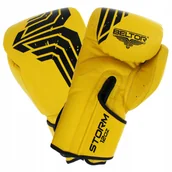 Rękawice bokserskie - Beltor Rękawice bokserskie STORM żółty 16 oz BEL/536#ZOL - miniaturka - grafika 1