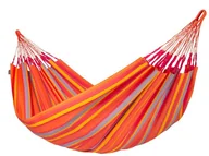 Hamaki - La Siesta Hamak dwuosobowy Brisa, pomarańczowy, 230x160 cm - miniaturka - grafika 1