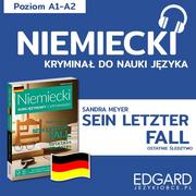 Niemiecki z kryminałem. Sein letzter Fall. Słowniczek