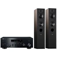Zestawy stereo - Zestaw stereo YAMAHA MusicCast R-N600A Czarny + INDIANA Line Tesi 5 Czarny - miniaturka - grafika 1