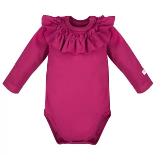 Body dla niemowląt - BODY SIMPLY COMFY FALBAN BORDO Ewa Klucze - 68 - grafika 1