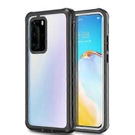 Etui i futerały do telefonów - Goodcase Dla Huawei P40 Pro Wodoodporny pyłoszczelny, odporny na wstrząsy przezroczysty akrylowy etui na telefon - miniaturka - grafika 1