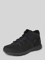 Botki męskie - Buty sznurowane ze skóry z detalami z logo model ‘Sprint Trekker’ - miniaturka - grafika 1